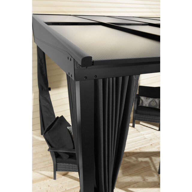 Sojag Aluminium terrasoverkapping st. barth 296x424x240cm - 3156162 large