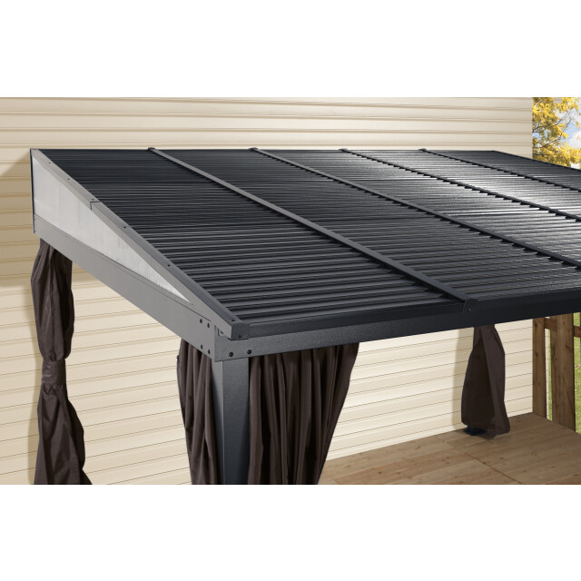 Sojag Aluminium terrasoverkapping portland 288x488x240cm- 3156165 large