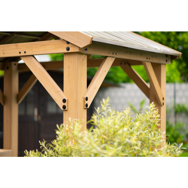 Westmann Westman houten barbecue-paviljoen laval 67 yd12973 174x245x268 cm 3048374 large