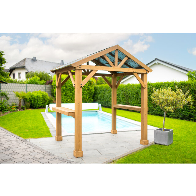 Westmann Westman houten barbecue-paviljoen laval 67 yd12973 174x245x268 cm 3048374 large