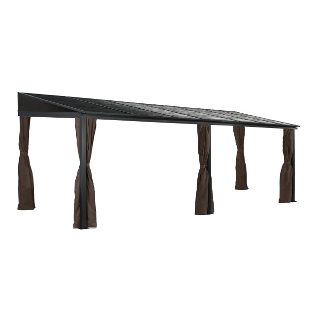 Sojag Aluminium terrasoverkapping portland 288x488x240cm- 3156165 large
