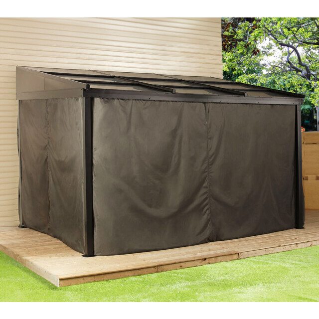 Sojag Aluminium terrasoverkapping boedapest brons 298x364x243cm 3156166 large