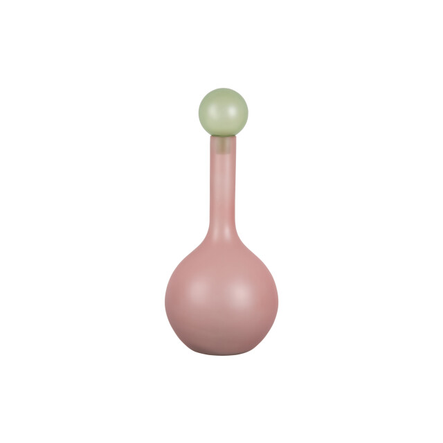Present Time vaas alegre globo large soft pink & soft green 3062376 large