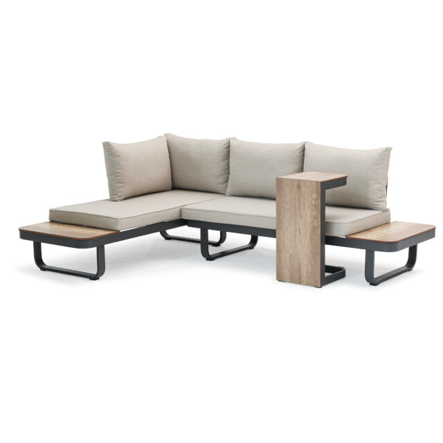 SenS-Line palmos loungeset multifunctioneel aluminium taupe 3079732 large