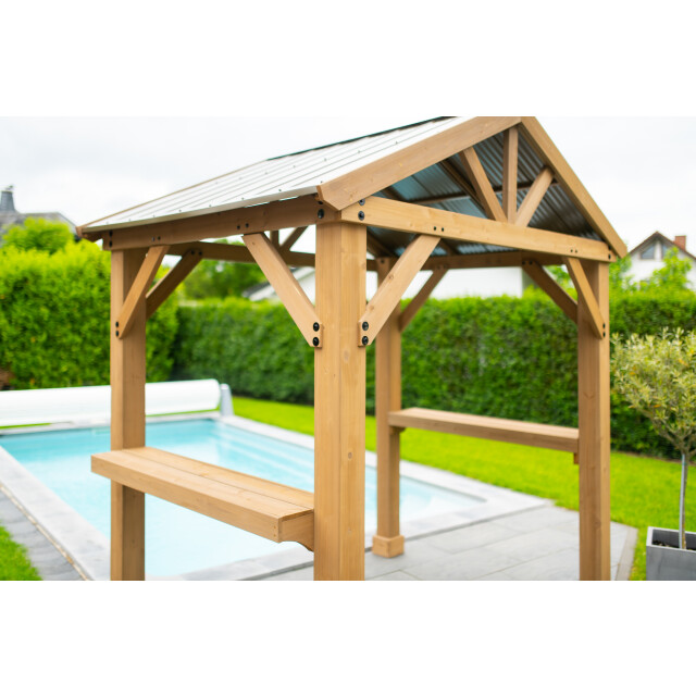 Westmann Westman houten barbecue-paviljoen laval 67 yd12973 174x245x268 cm 3048374 large