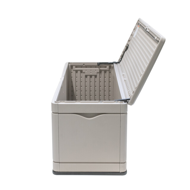 Lifetime Kunststof kussenbox 495l tuinkist 61x152x67cm licht 3048021 large