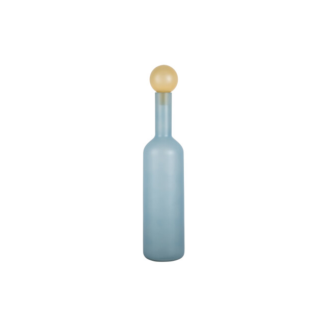 Present Time vaas alegre botellin large soft blue & soft yellow 3062378 large
