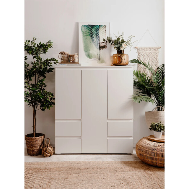 CaliCosy Buffet met 3 deuren, 4 laden en 5 planken l116 x h131cm 2937616 large