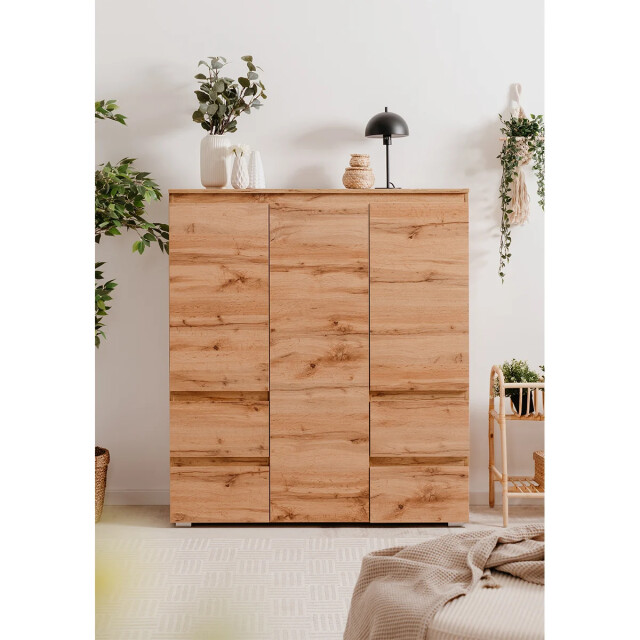 CaliCosy Buffet met 3 deuren, 4 laden en 5 planken l116 x h131cm 2937617 large