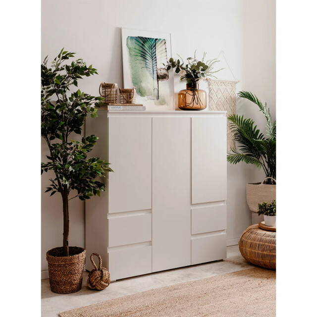 CaliCosy Buffet met 3 deuren, 4 laden en 5 planken l116 x h131cm 2937616 large