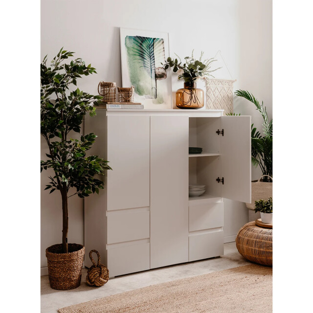 CaliCosy Buffet met 3 deuren, 4 laden en 5 planken l116 x h131cm 2937616 large