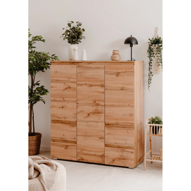 CaliCosy Buffet met 3 deuren, 4 laden en 5 planken l116 x h131cm 2937617 large