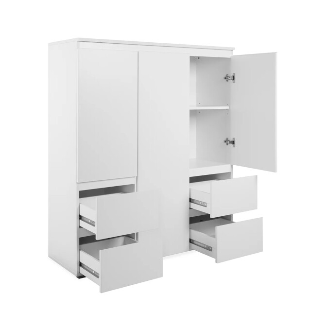 CaliCosy Buffet met 3 deuren, 4 laden en 5 planken l116 x h131cm 2937616 large