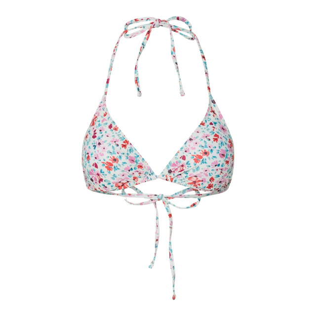Pieces Dames triangel bikini top pcbaomi gebloemde print 17134624-Watercolor Flower large