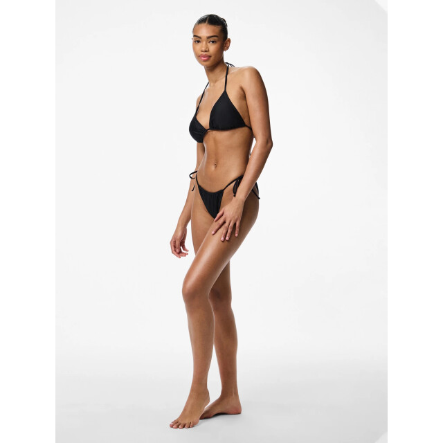 Pieces Dames triangel bikini top pcbaomi effen 17134624-Black large