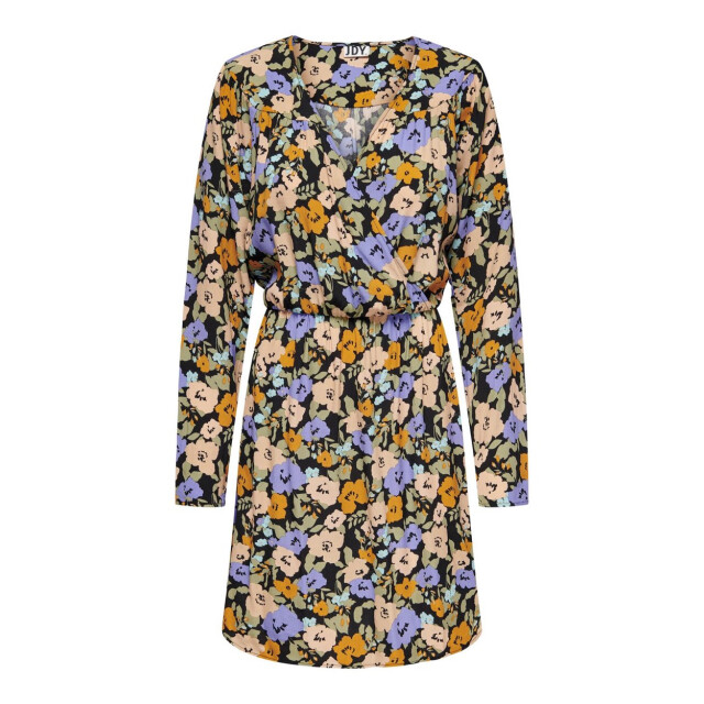 Jacqueline de Yong Jdycohen ls above knee wrap dress dessin 4409.89.0621 large