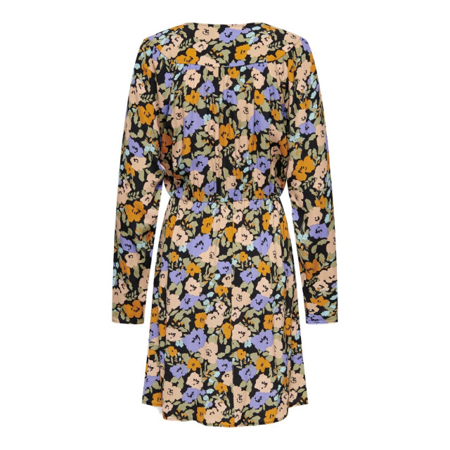 Jacqueline de Yong Jdycohen ls above knee wrap dress dessin 4409.89.0621 large