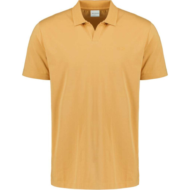 No Excess Polo v solid stretch yellow 27380305SN-070 large