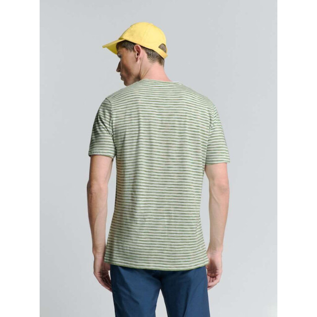 No Excess T-shirt crewneck multi coloured mel green 27340370SN-050 large