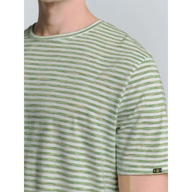 No Excess T-shirt crewneck multi coloured mel green 27340370SN-050 large