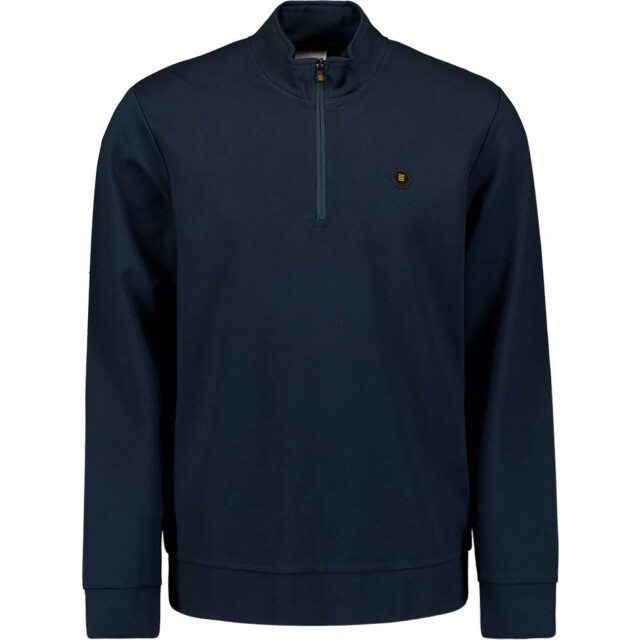 No Excess Sweater half zipper deep blue 27100204-096 large