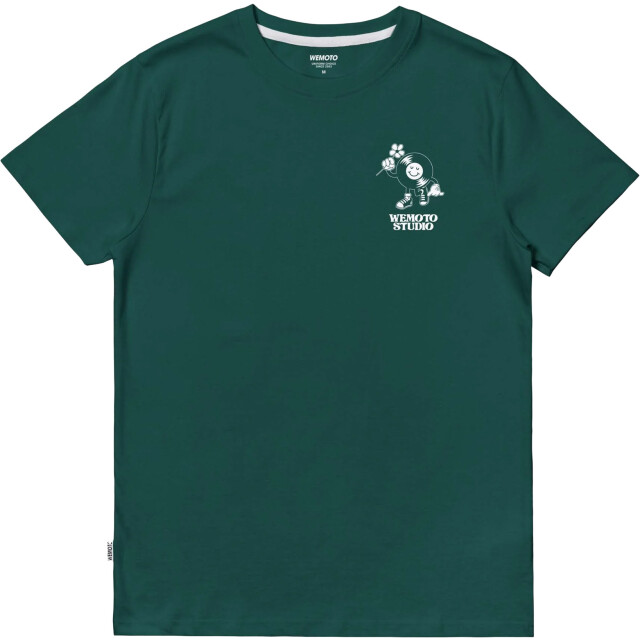 Wemoto Record tee glazed green 254-164-663 large