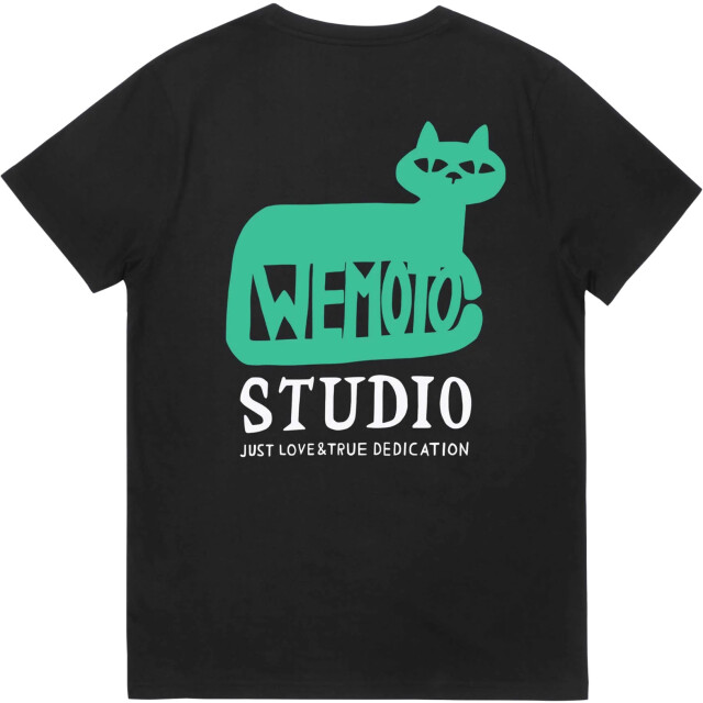 Wemoto Cat tee black 254-151-100 large