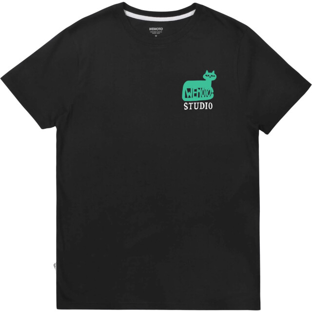 Wemoto Cat tee black 254-151-100 large