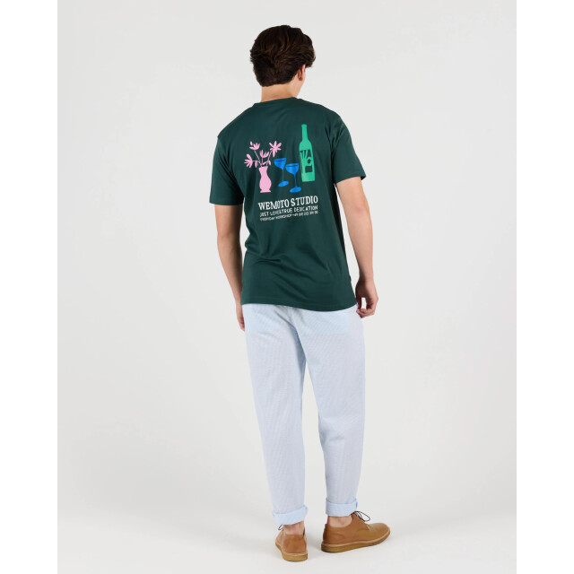 Wemoto Blanco tee glazed green 254-136-663 large