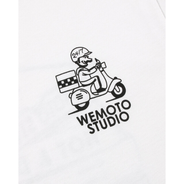 Wemoto Box tee white 254-143-200 large
