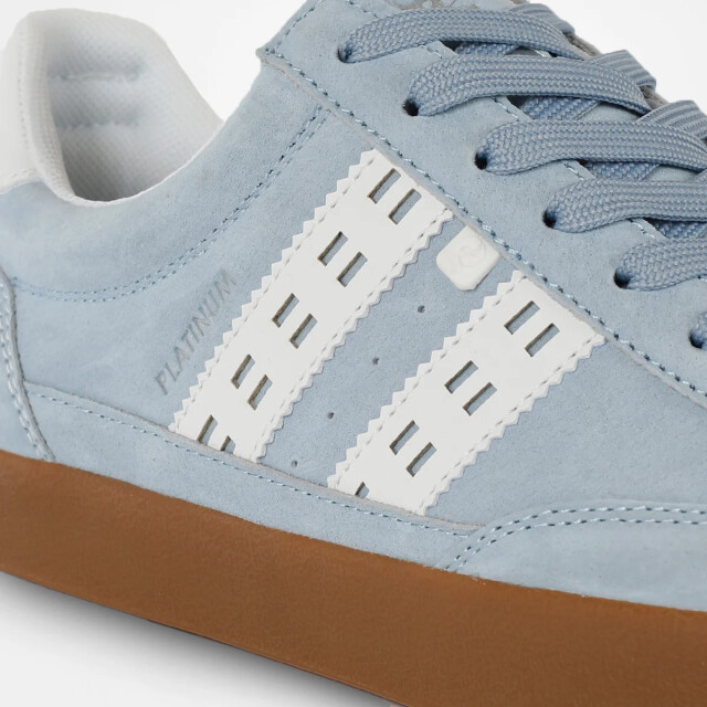 Q1905 Sneaker platinum ochtendblauw/offwhite QM1253616-663-1 large