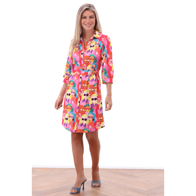 K-Design Jurk a312-p947 A312-P947 large