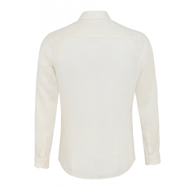 Pure 3805-21110 900 white heren overhemd linnen lange mouw 900 White/3805-21110 large