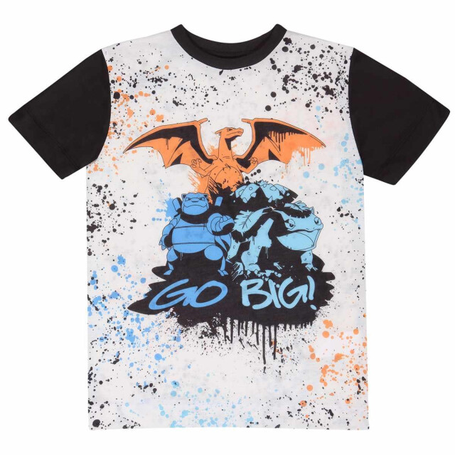 Pokemon Kinderen/kinderen go big! t-shirt UTHE1435_multicoloured large