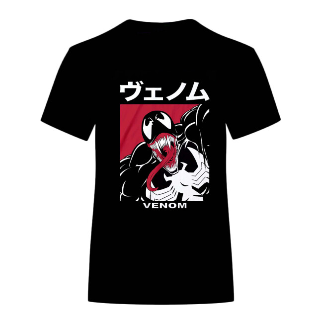 Marvel Unisex volwassen japans venom t-shirt UTHE436_black large