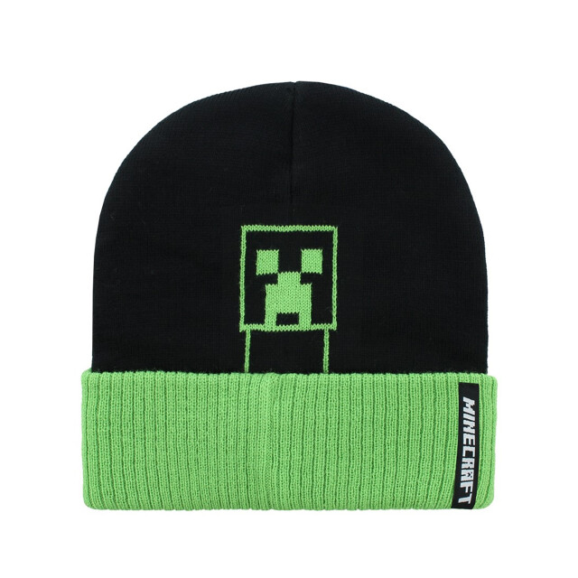 minecraft Kleine kruiper muts UTHE624_blackgreen large