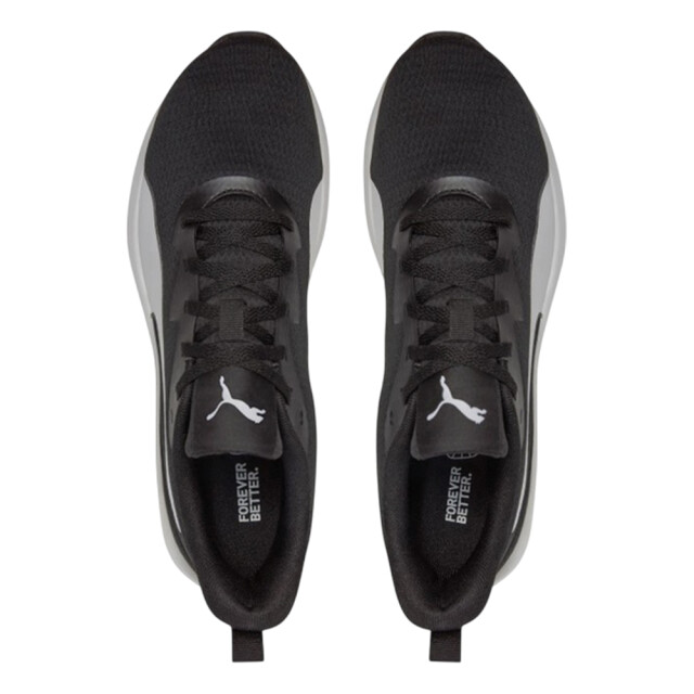 Puma Heren flyer lite trainers UTMR78090_blackwhite large