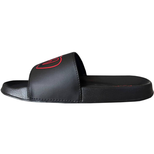 Lee Cooper Dames sliders UTMR78385_blackred large