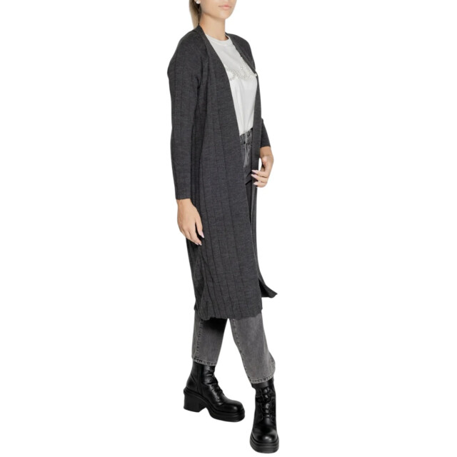 Only Cardigan dames Only Grijs Lang Vest large