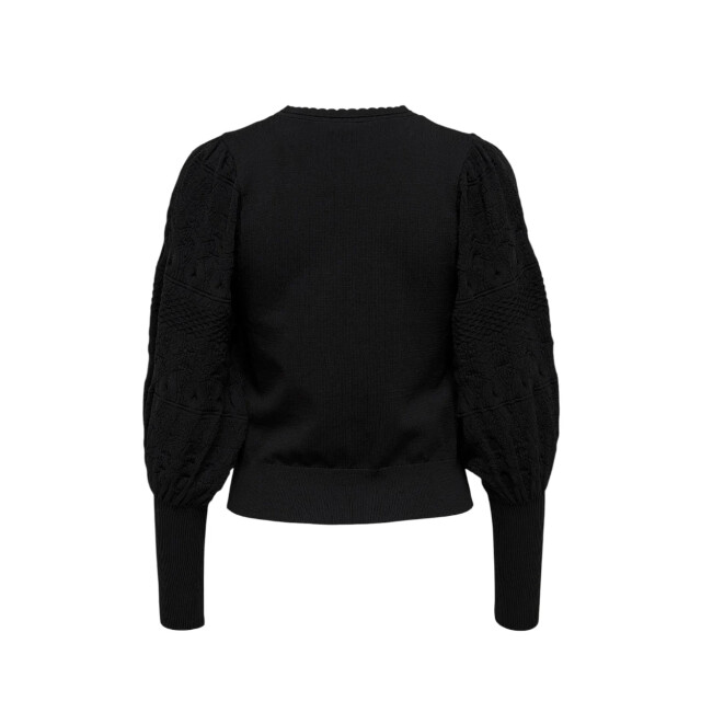 Only Breimode dames Only Zwart Gebreide Trui large