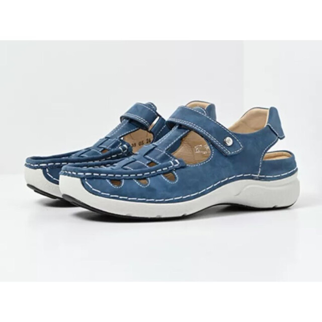 Wolky 07204-Rolling Sun Ballerina's Blauw 07204-Rolling Sun large