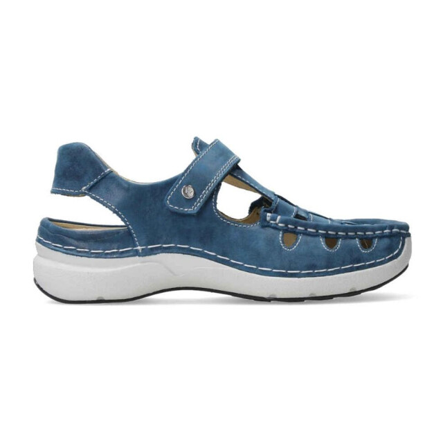 Wolky 07204-Rolling Sun Ballerina's Blauw 07204-Rolling Sun large