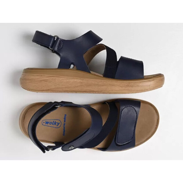 Wolky 01930-Amara Sandalen Blauw 01930-Amara large