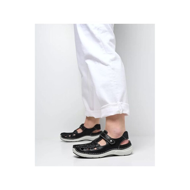 Wolky 07204-Rolling Sun Ballerina's Zwart 07204-Rolling Sun large