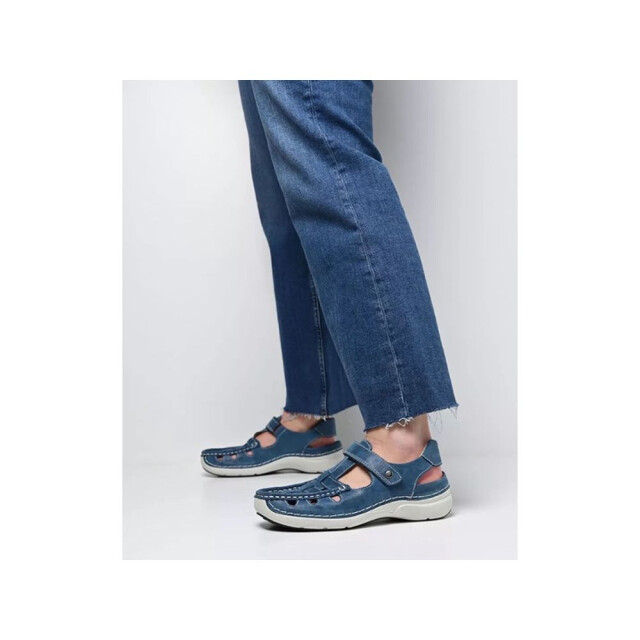 Wolky 07204-Rolling Sun Ballerina's Blauw 07204-Rolling Sun large