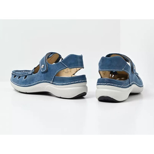 Wolky 07204-Rolling Sun Ballerina's Blauw 07204-Rolling Sun large