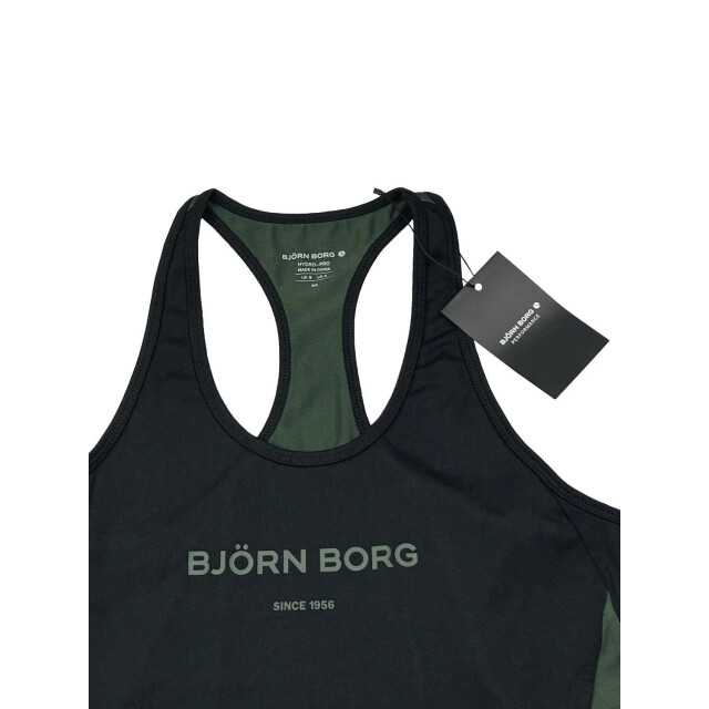 Björn Borg Björn borg olita dames tanktop – sporttop zwart/ – ademend & elastisch 2111-2091-90651 large