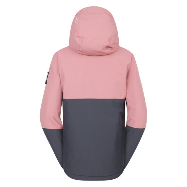 Dare2b Dames snowburst overhead ski jas UTRG11108_dustyroseebonygrey large