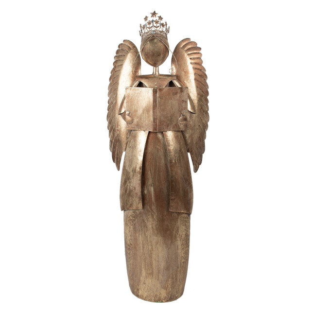 Clayre & Eef Kerstdecoratie engel 62x25x169 cm ijzer 2927581 large