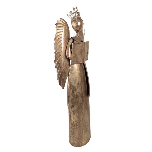 Clayre & Eef Kerstdecoratie engel 62x25x169 cm ijzer 2927581 large